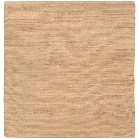 8' x Square Natural Farmhouse Rug