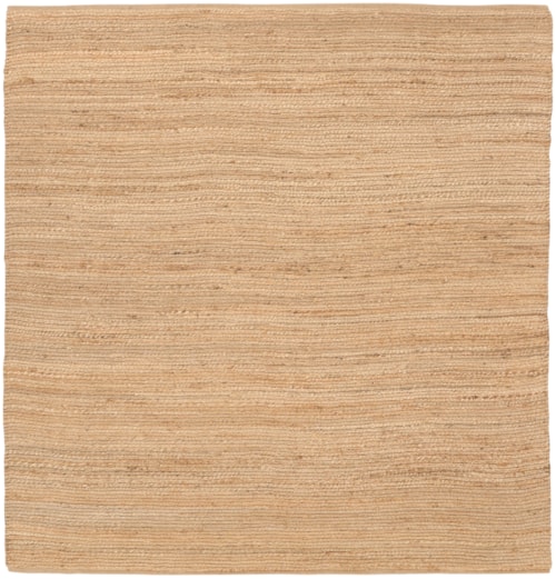 Natural Jute 8' X Square Natural Farmhouse Indoor Rug