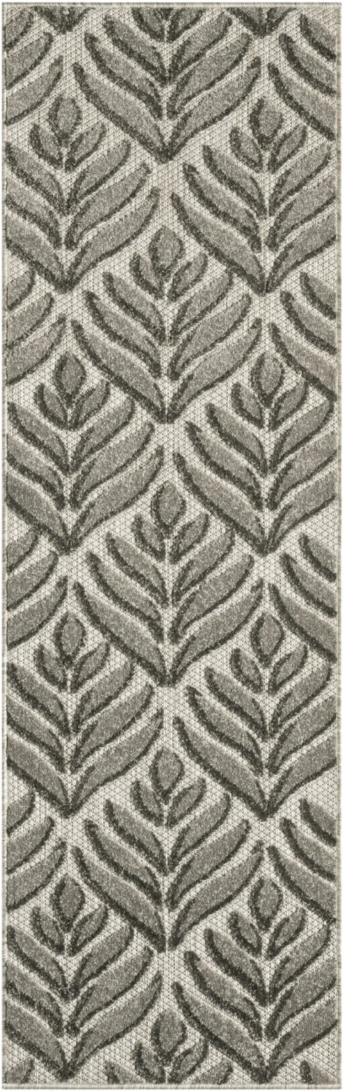 2' X 6' Charcoal Runner Rug