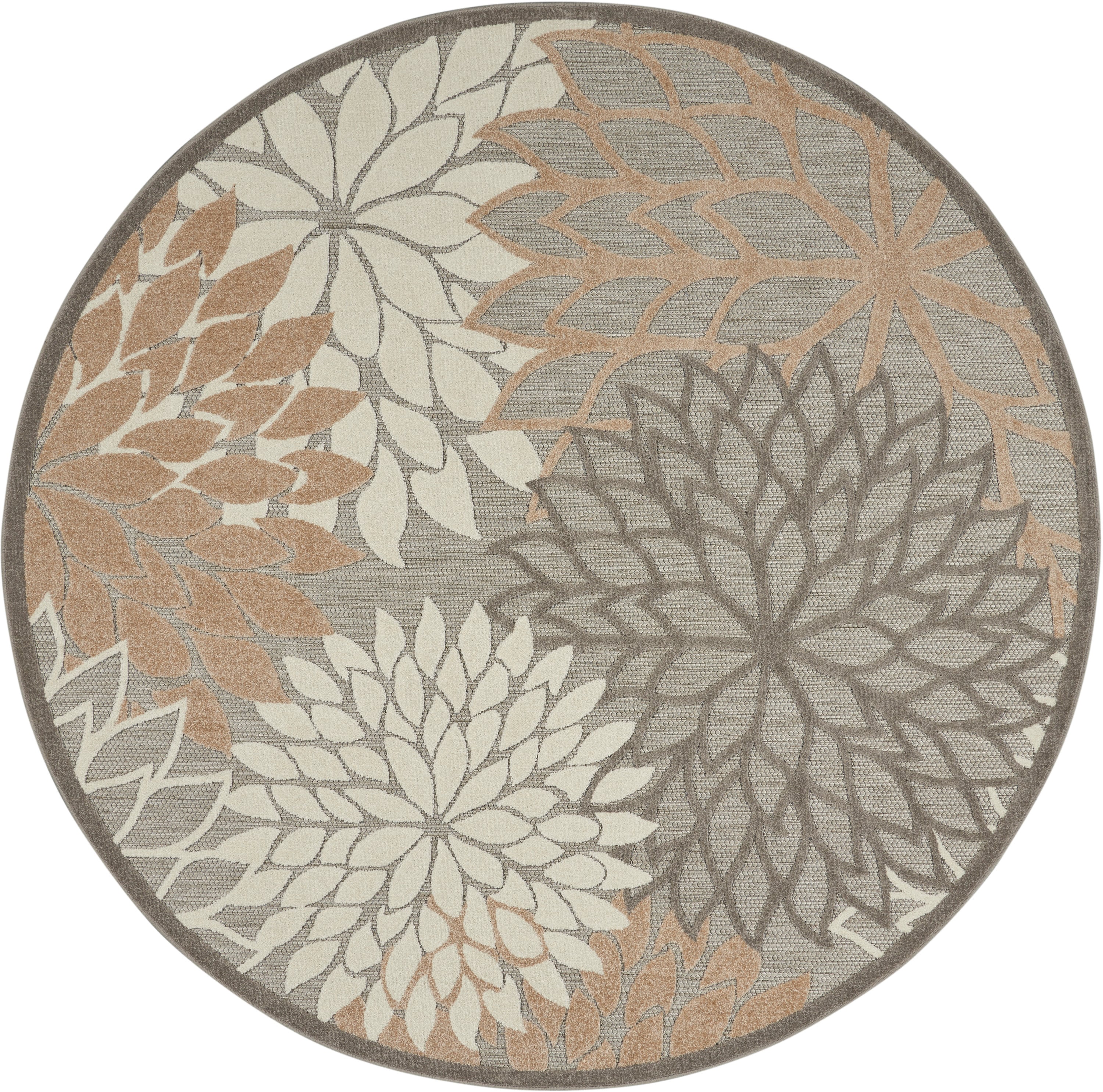 10' Natural Round Rug