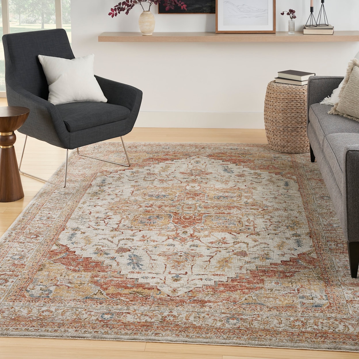 Nourison Sahar 5'3" x 7'8"  Rug