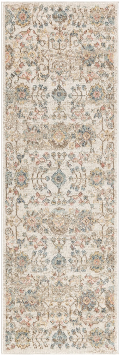 2' X 6' Beige Runner Rug