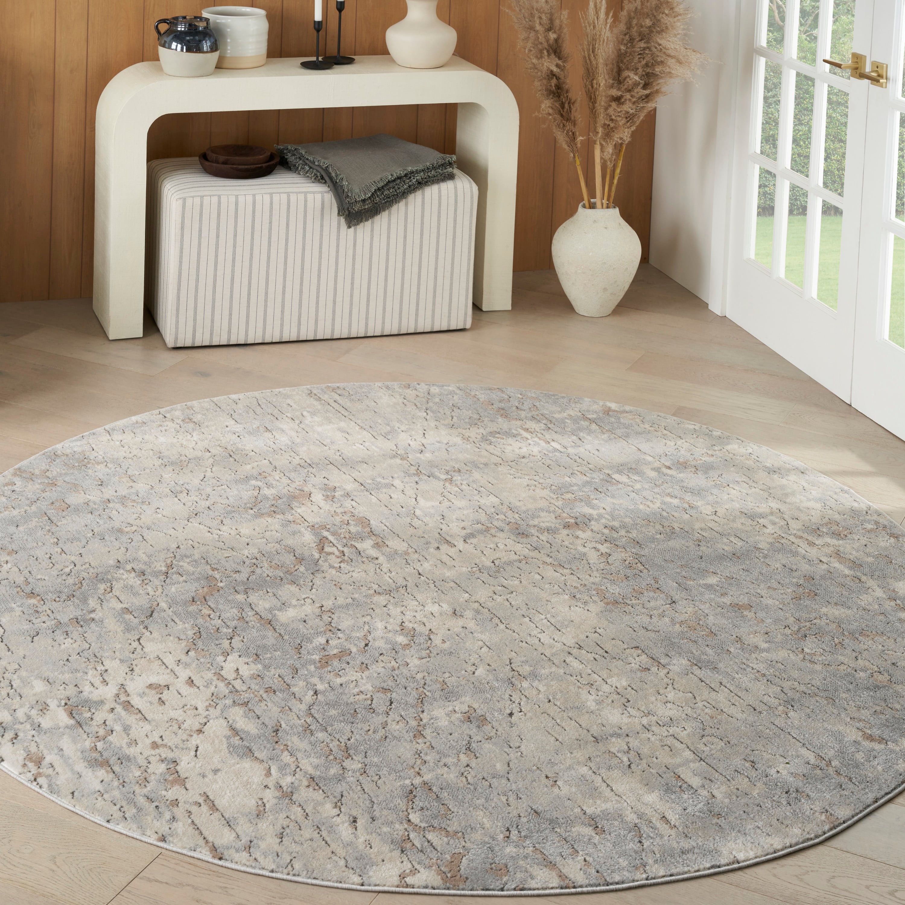 Nourison Quarry 7'10" Round  Rug