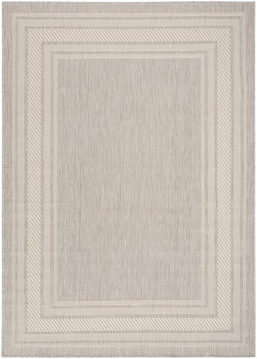 5' X 7' Grey Rectangle Rug