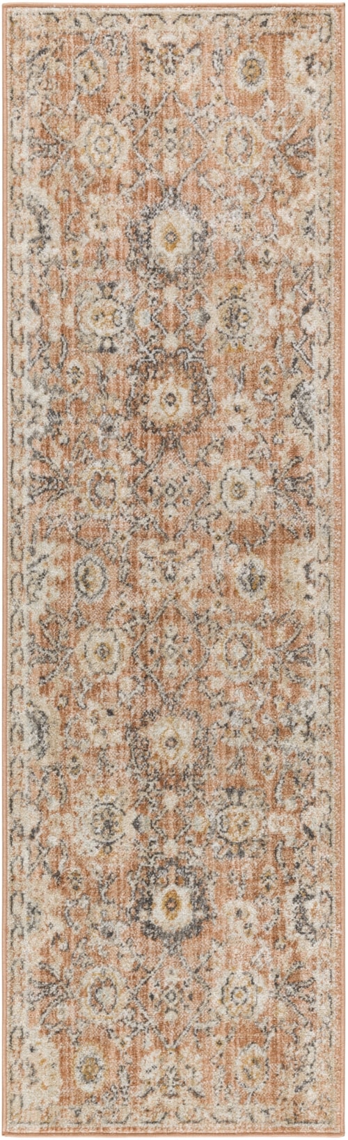 2' X 6' Rust Runner Rug