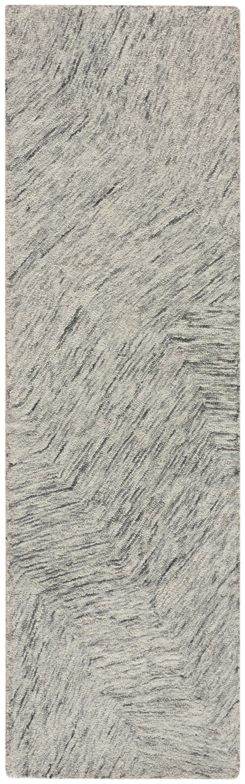 2'3" X 7'6" Grey Runner Rug