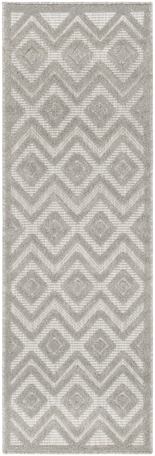 2' X 6' Silver Grey Runner Rug