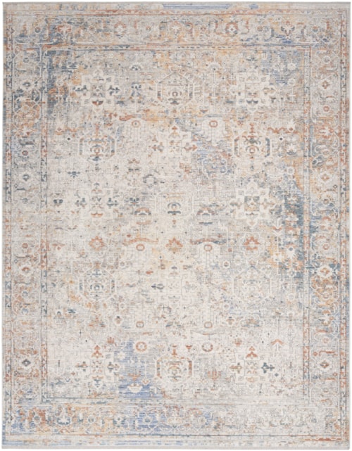 8'6" x 11'4" Ivory Rectangle Rug