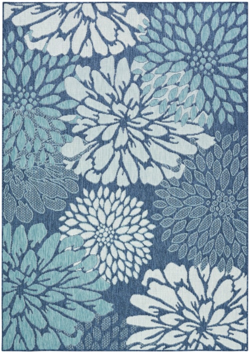 5' X 7' Navy Rectangle Rug