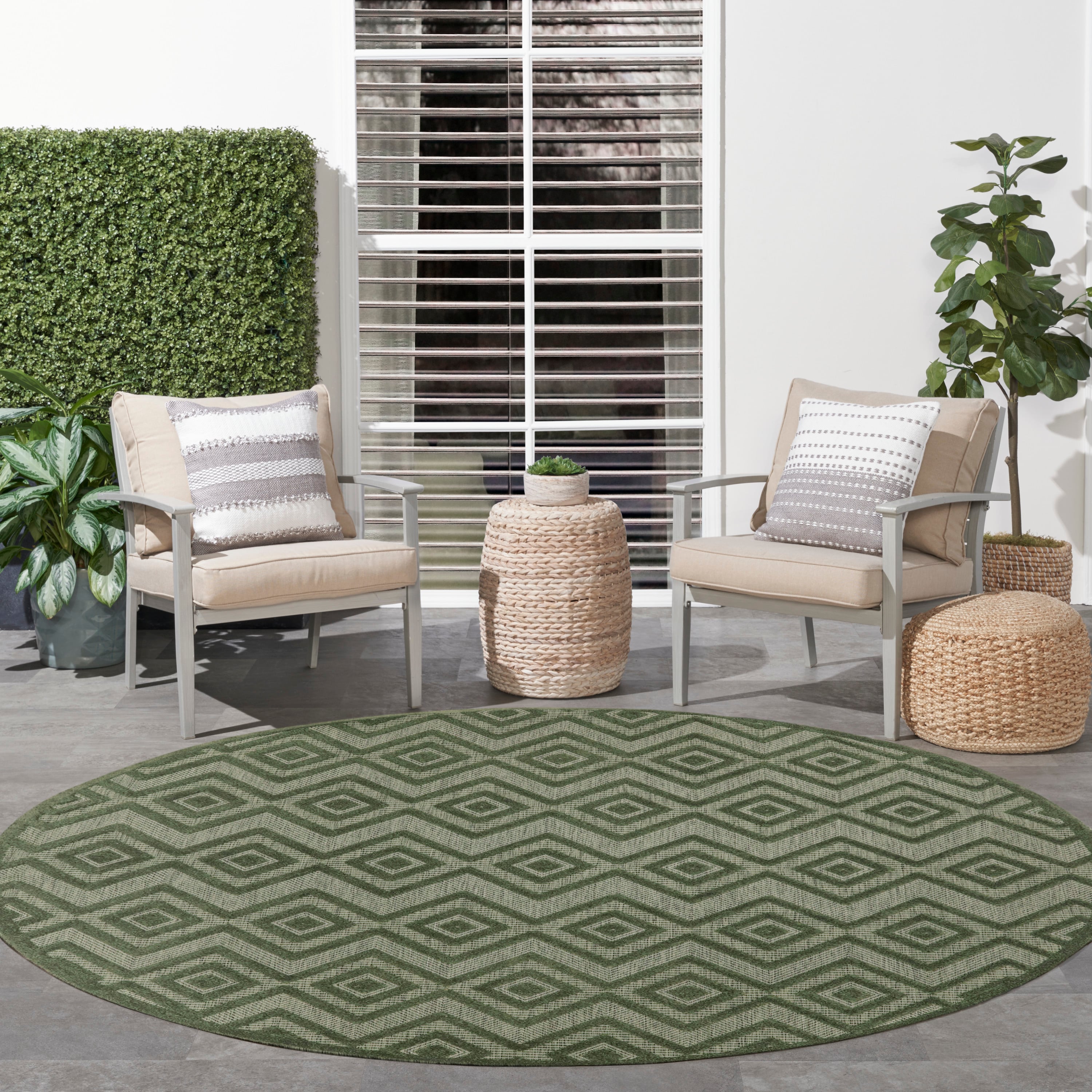 Nourison Versatile 8' Round  Rug
