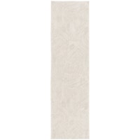 2'3" x 7'6" Ivory Rug