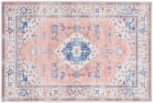 2' x 3' Coral Rectangle Rug
