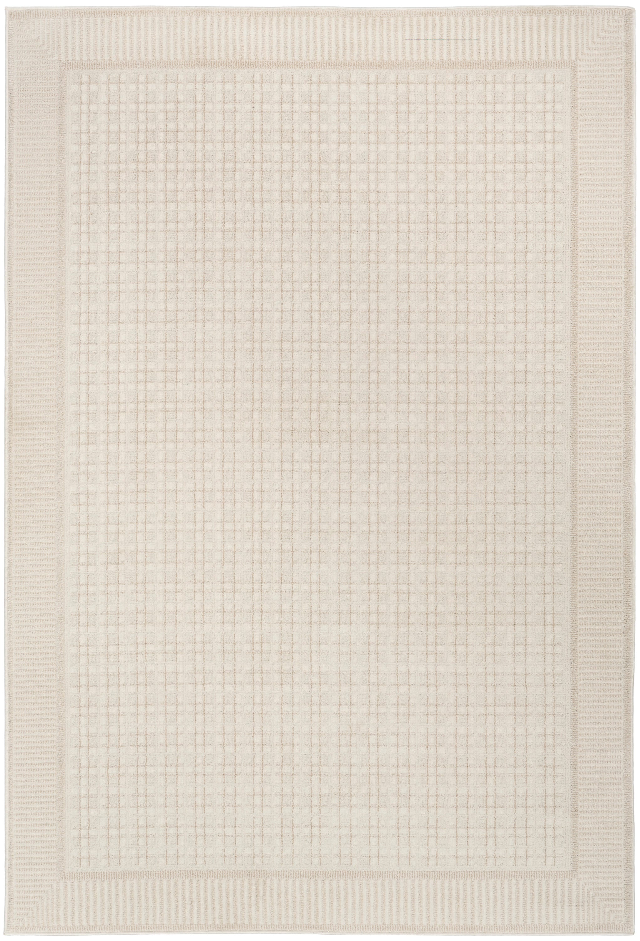 5' X 7' Ivory Rectangle Rug