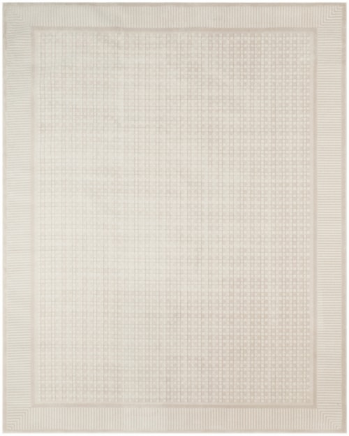 8' X 10' Ivory Rectangle Rug