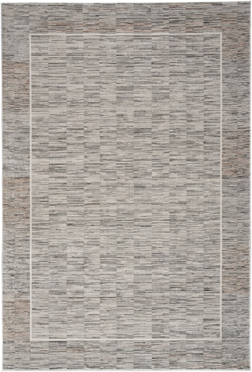 6' X 9' Charcoal Grey Rectangle Rug