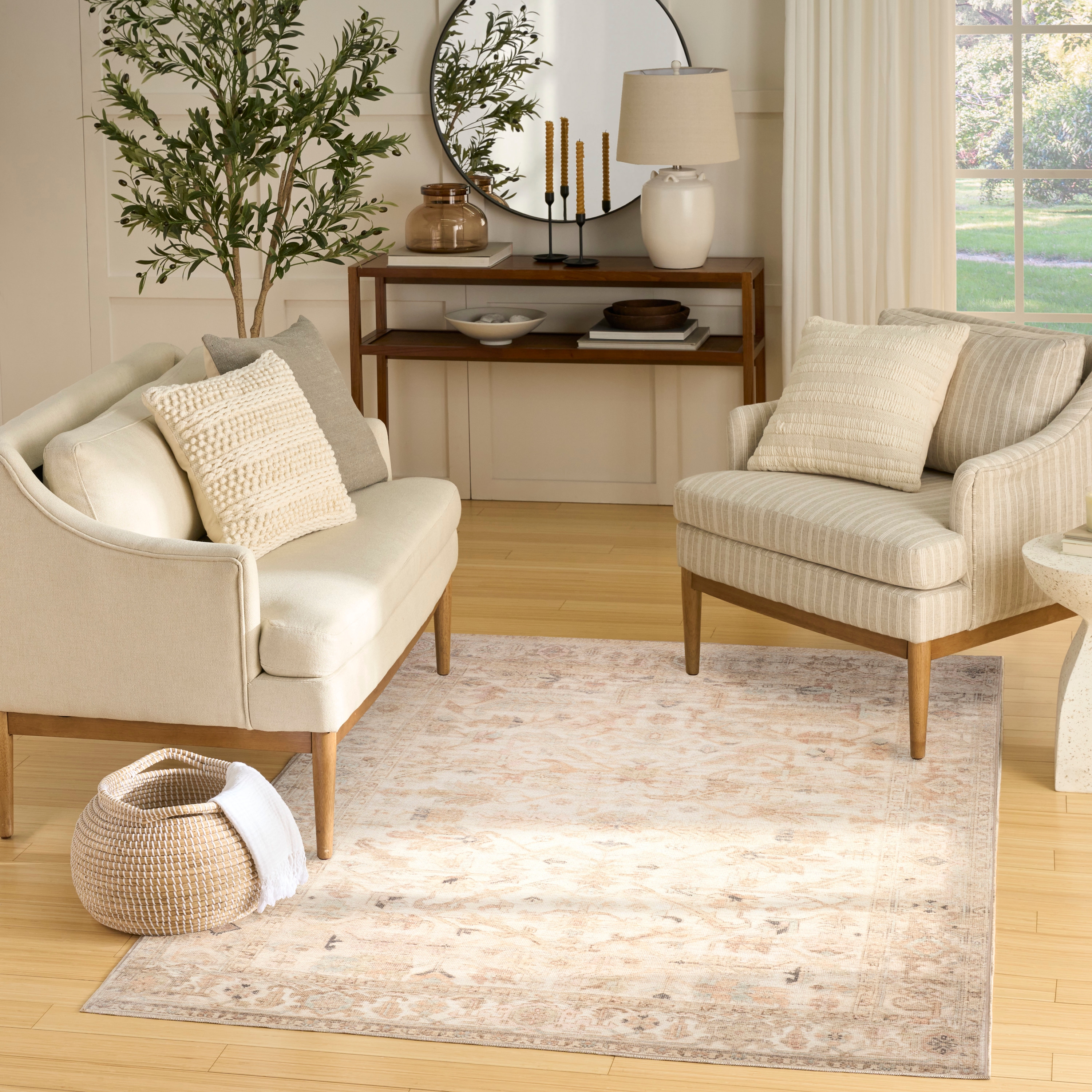 Nourison Vintage Washables 4' X 6'