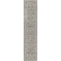 2'3" x 8' Slate Multicolor Runner Rug