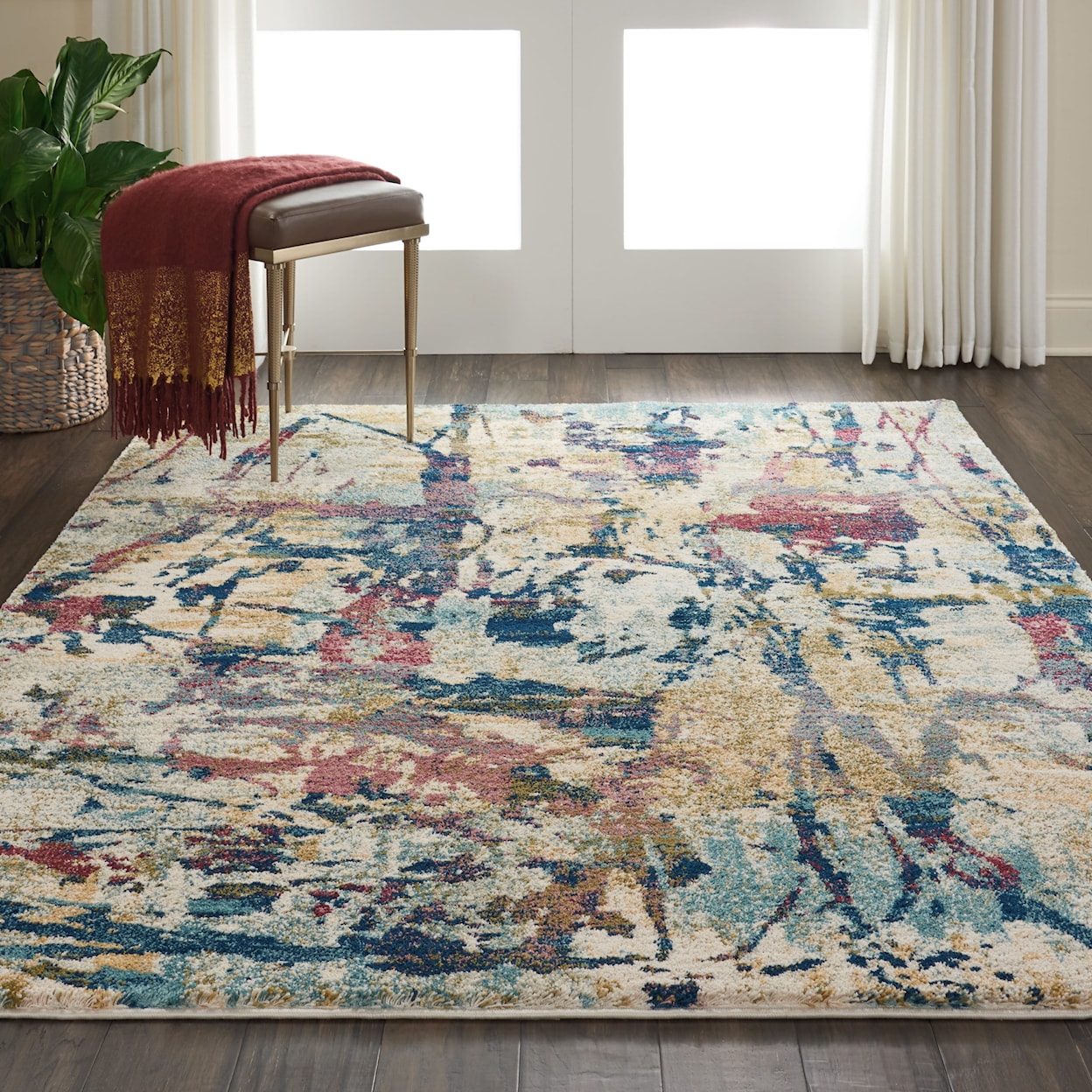 Nourison Fusion 5'3" x 7'3"  Rug