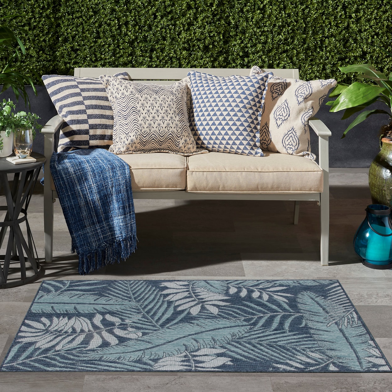 Nourison Garden Oasis 3' x 5'  Rug