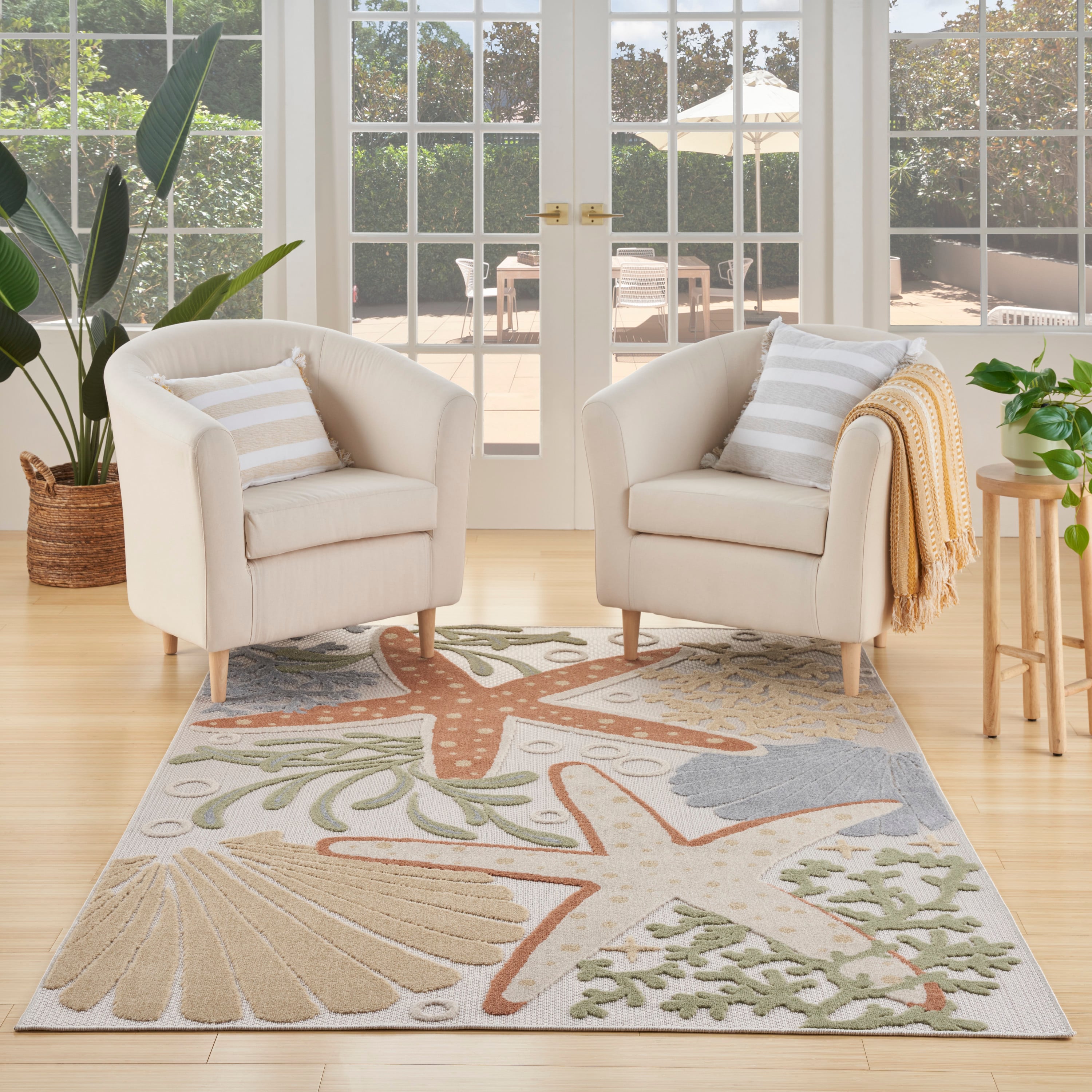 Nourison Aloha 3'6" x 5'6"  Rug
