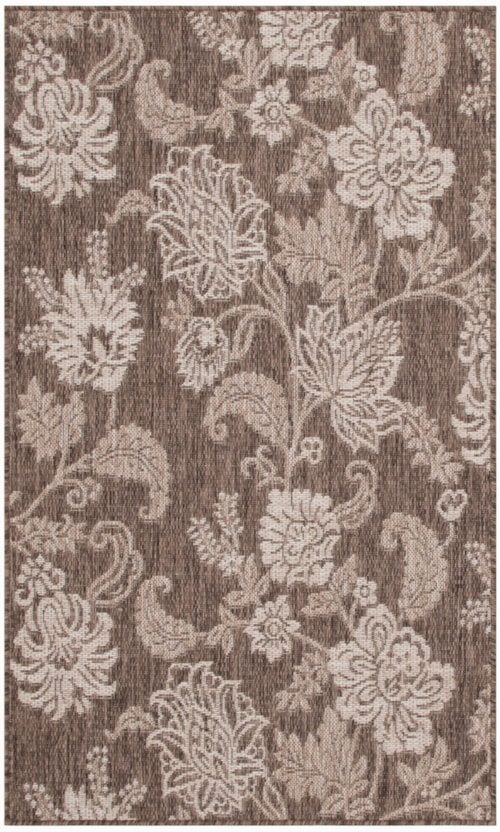 3' X 5' Mocha Rectangle Rug