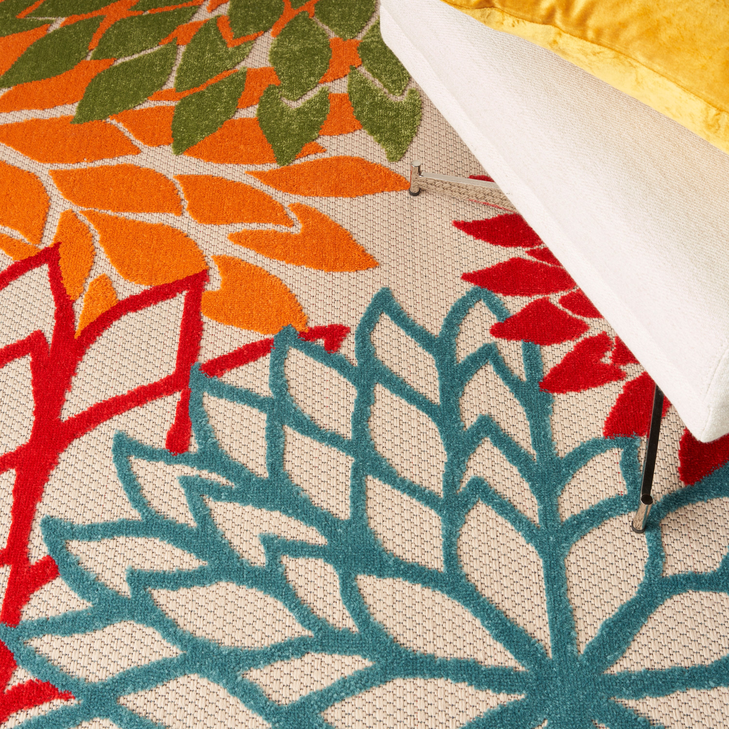 Nourison Aloha 5'3" Square  Rug