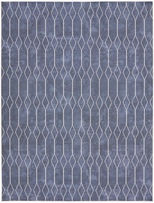 9'2" X 12' Navy Rectangle Rug