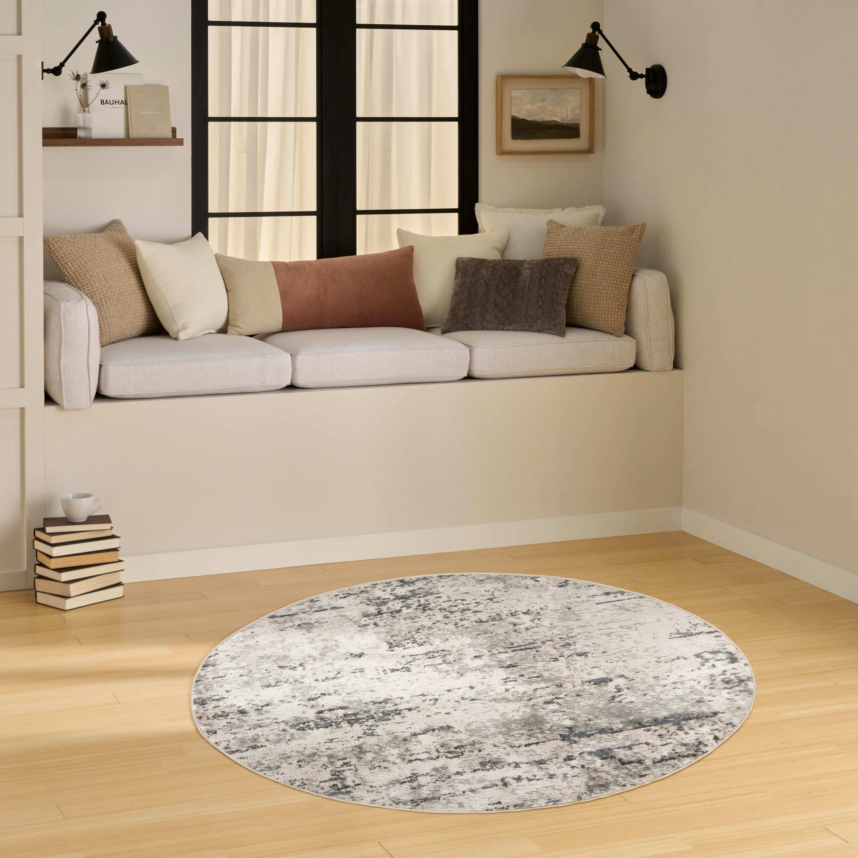 Nourison Quarry 4' Round  Rug