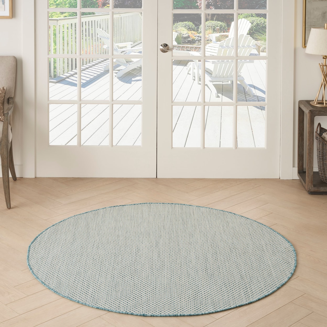 Nourison Courtyard 4'  Rug