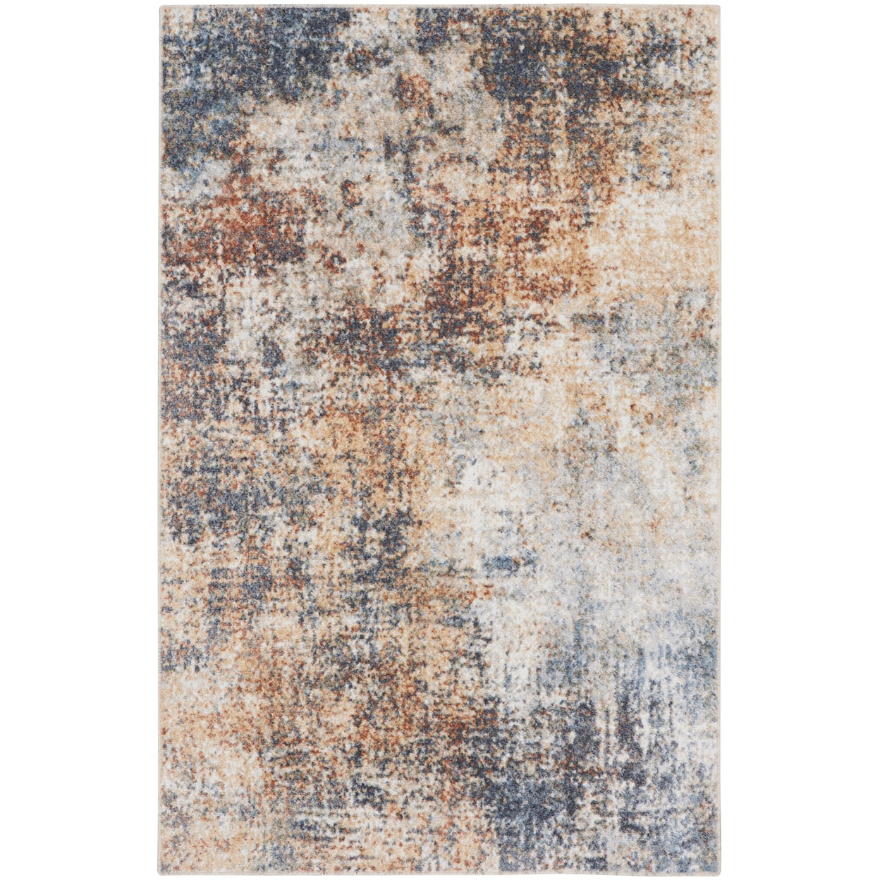 Nourison Astra Machine Washable 3'3" x 5'  Rug