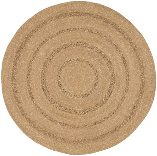 Natural Seagrass 5' X Round Natural Outdoor Rug