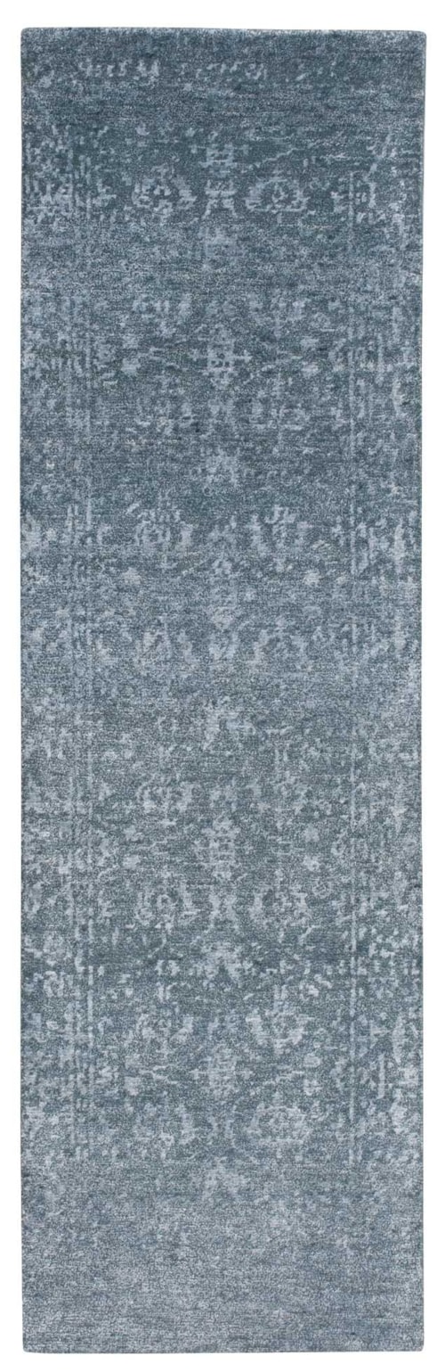 2'3" X 8' Blue Stone Runner Rug