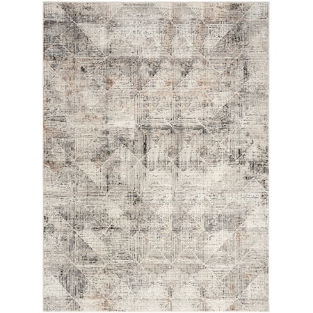 9' X 12' Ivory Multicolor Rectangle Rug