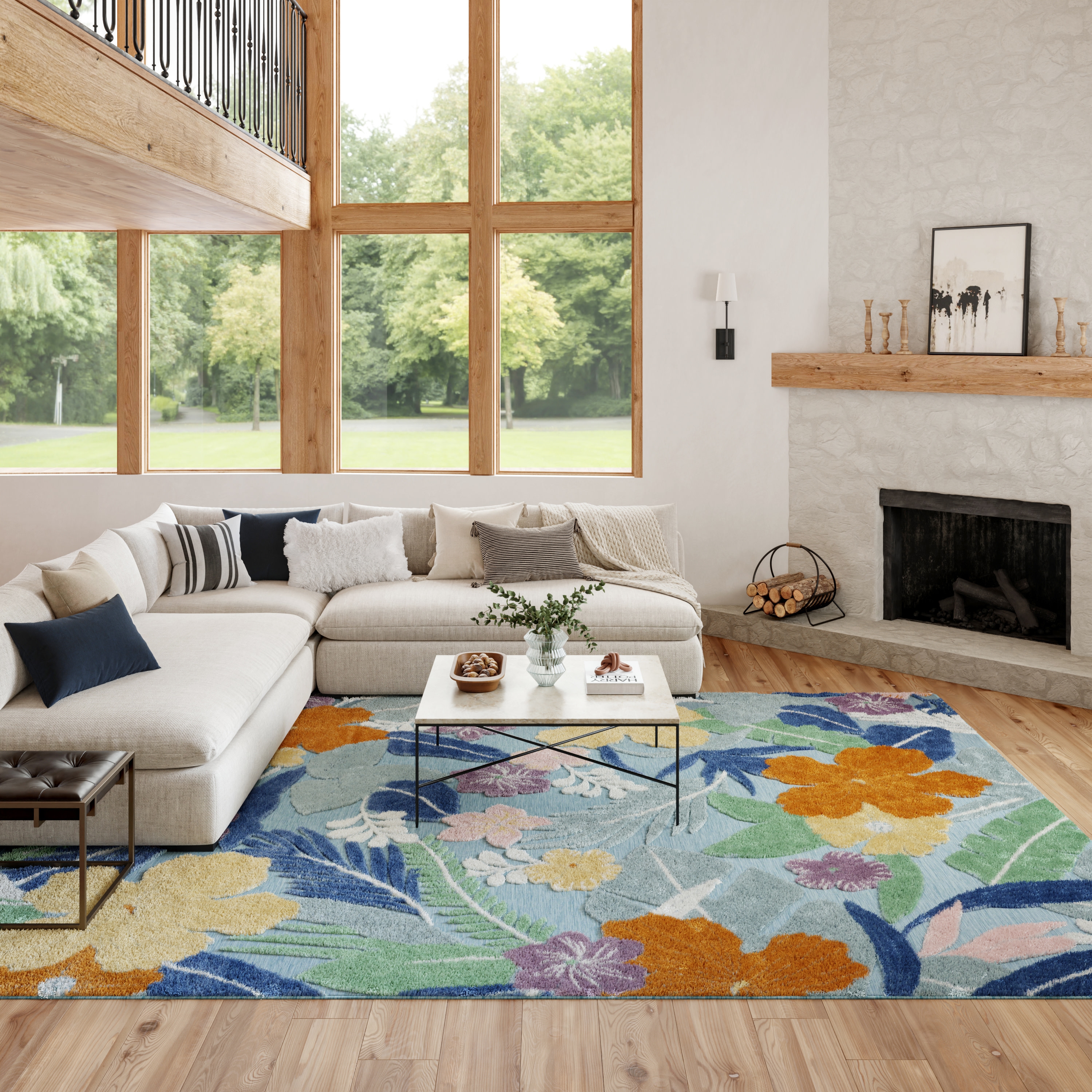 Nourison Suncoast 7'10" X 9'10"