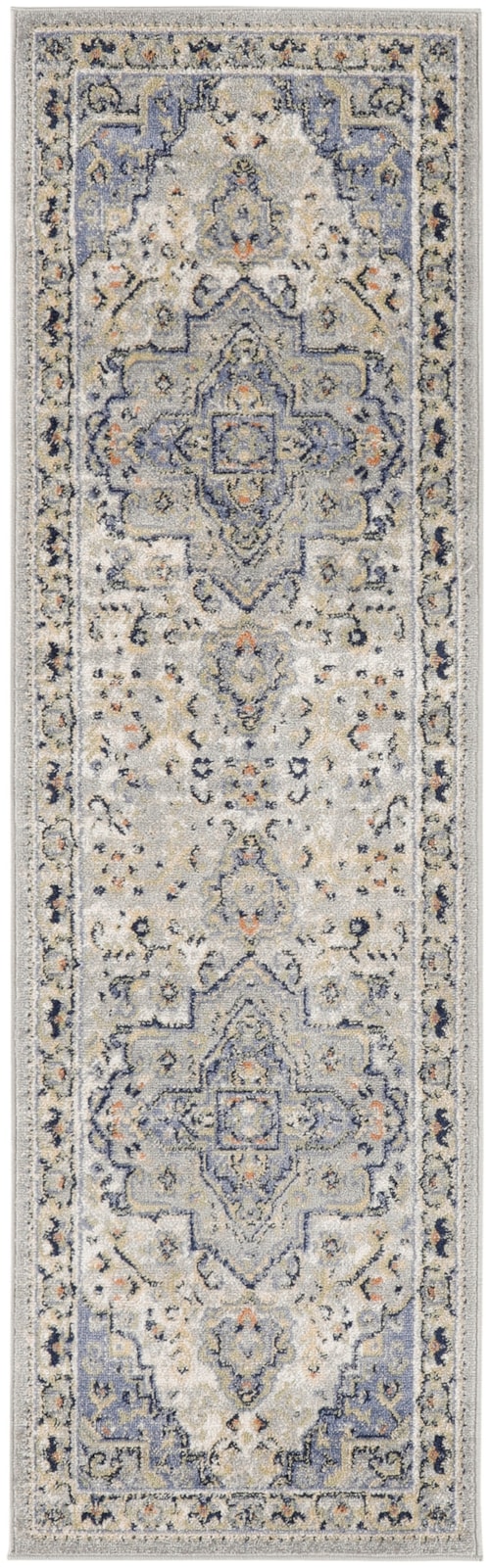 2'2" X 10' Blue Runner Rug