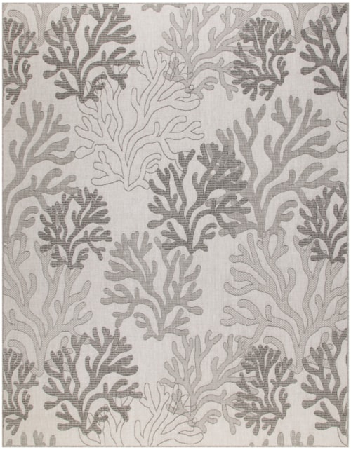 9' X 12' Grey Rectangle Rug