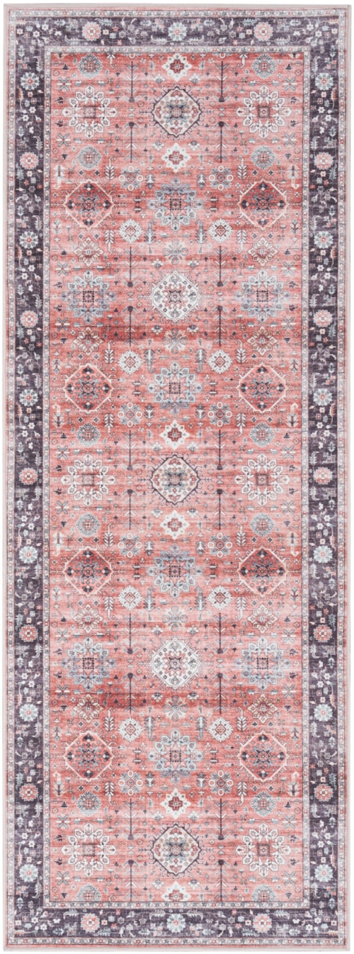 1'10" x 5' Rust Runner Rug