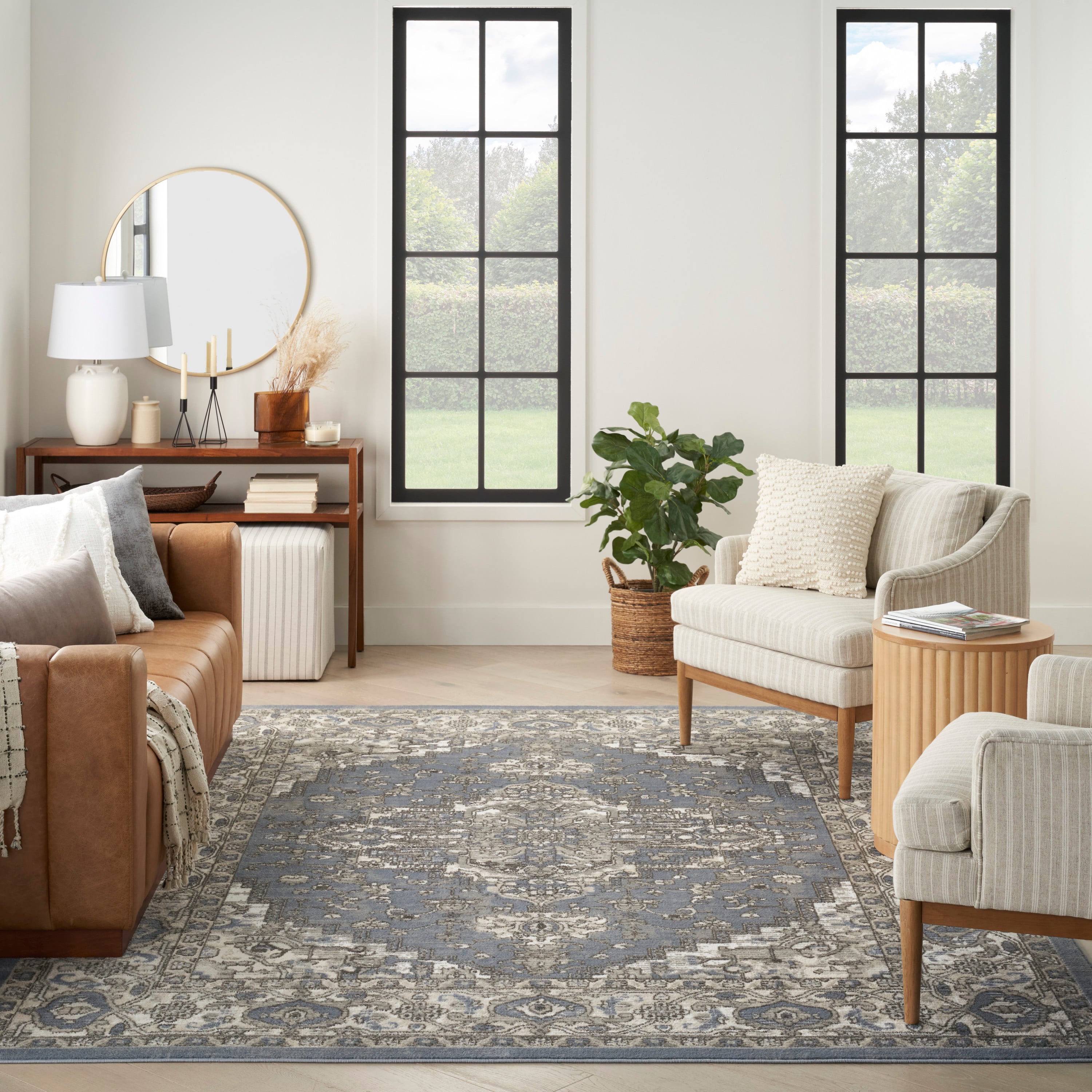 Nourison Quarry 5'3" x 7'3"  Rug