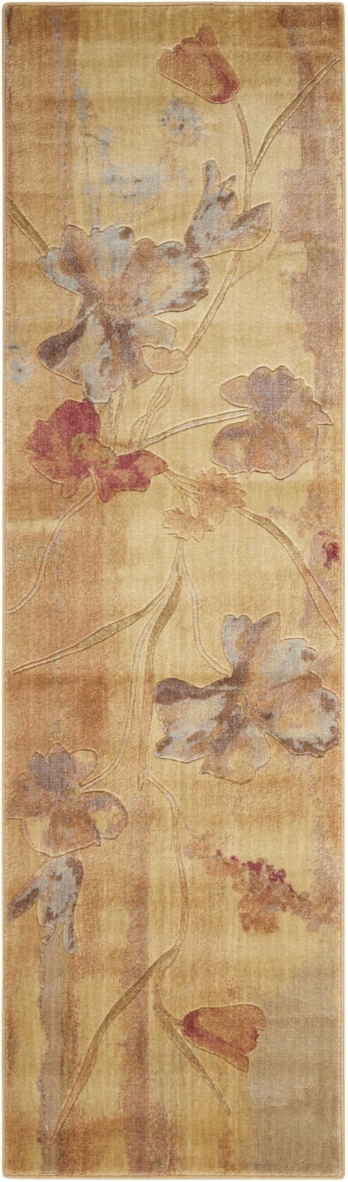 2'3" x 8' Beige Runner Rug