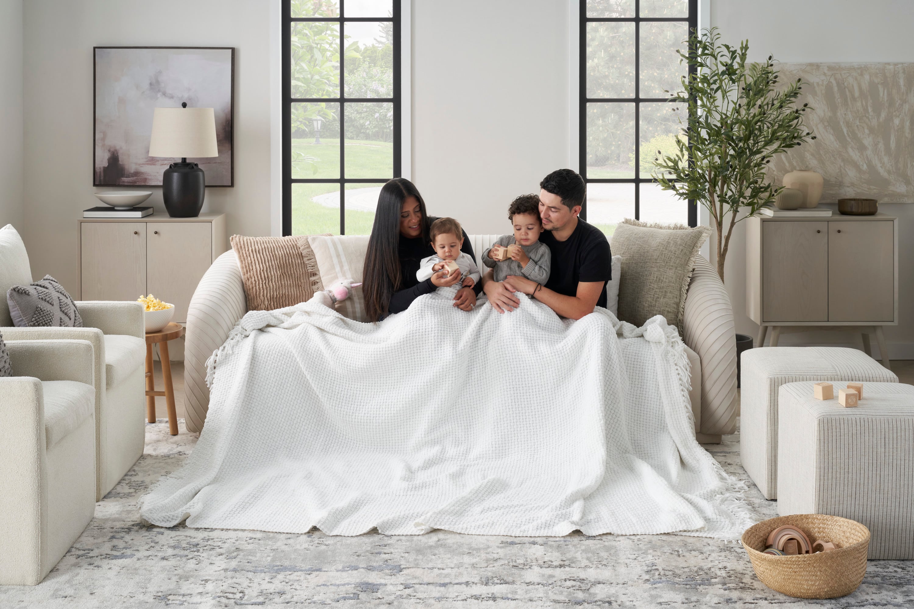 Nourison Lifestyle 70" x 103" Throw blankets