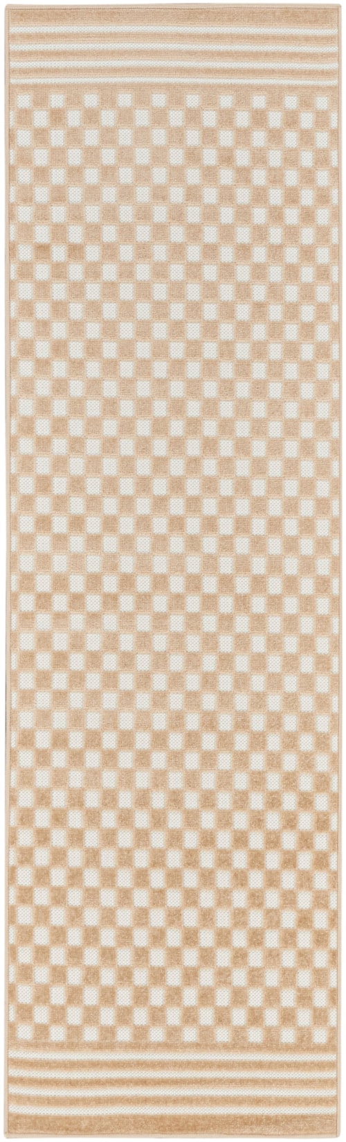 2' X 6' Taupe Runner Rug