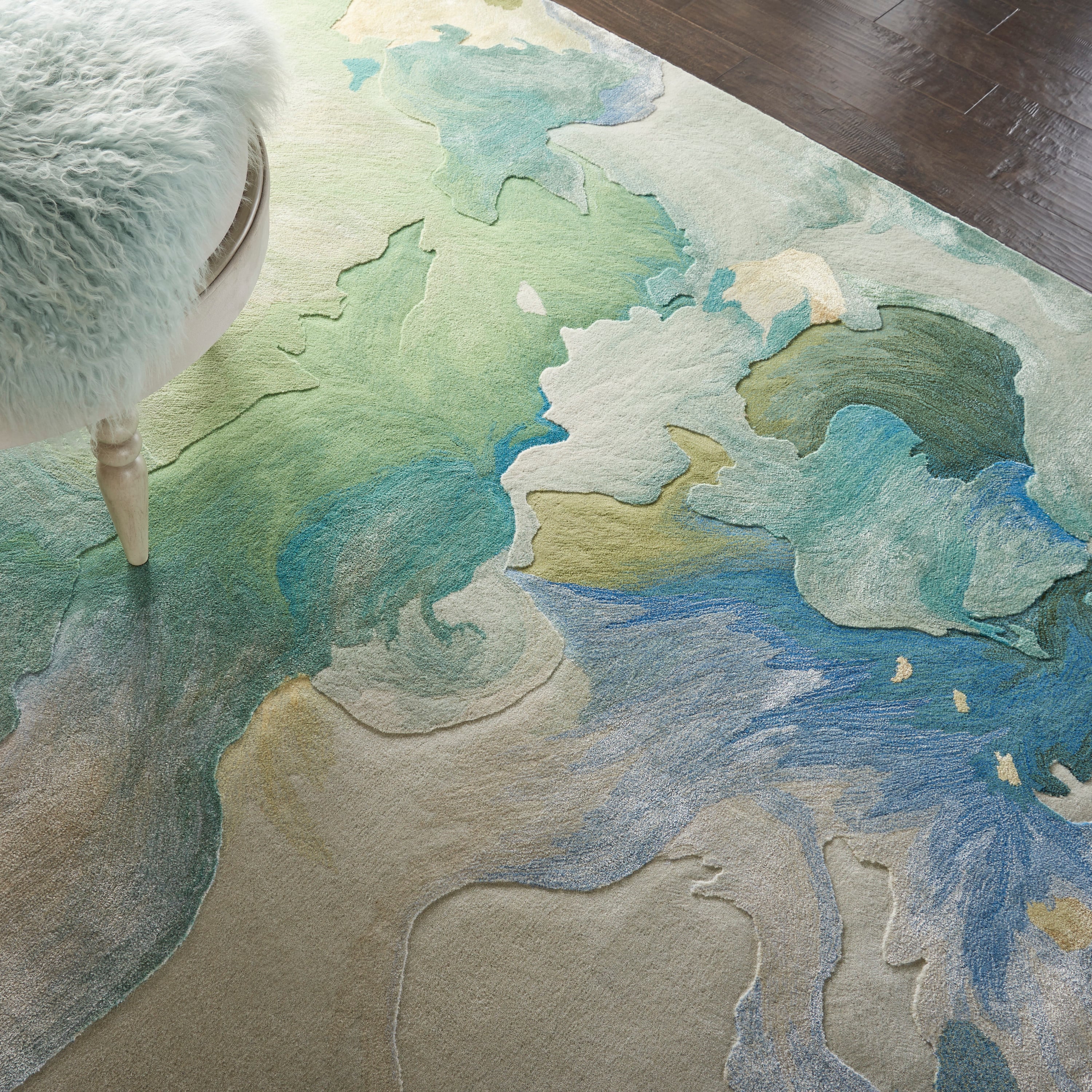 Nourison Prismatic 5'6" x 7'5"  Rug