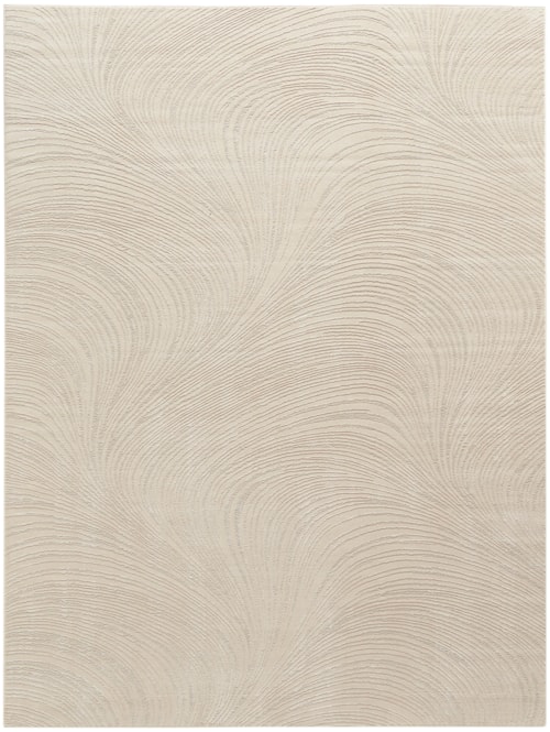 7'10" X 9'10" Beige Rectangle Rug