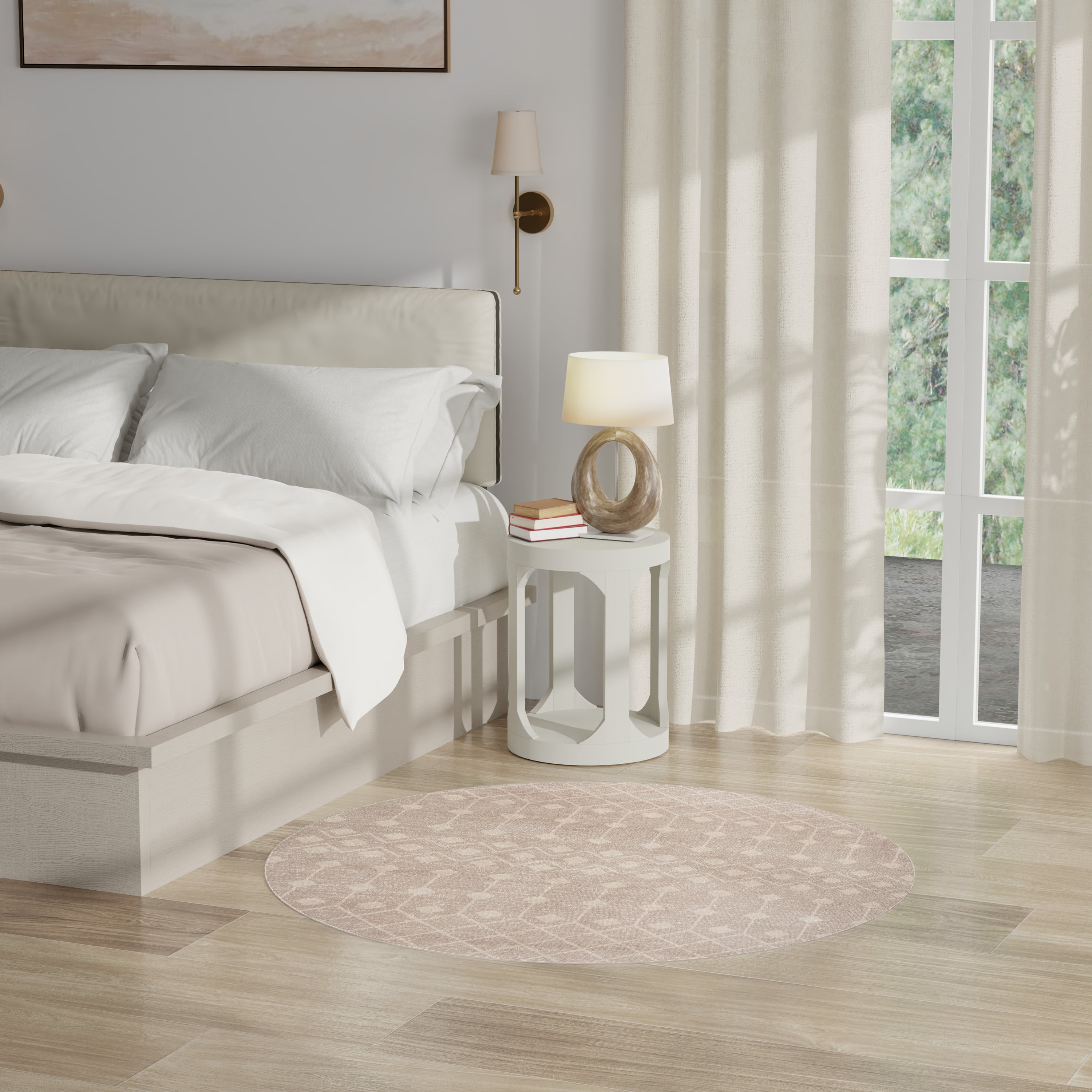 Nourison Grafix 5'3" Round  Rug