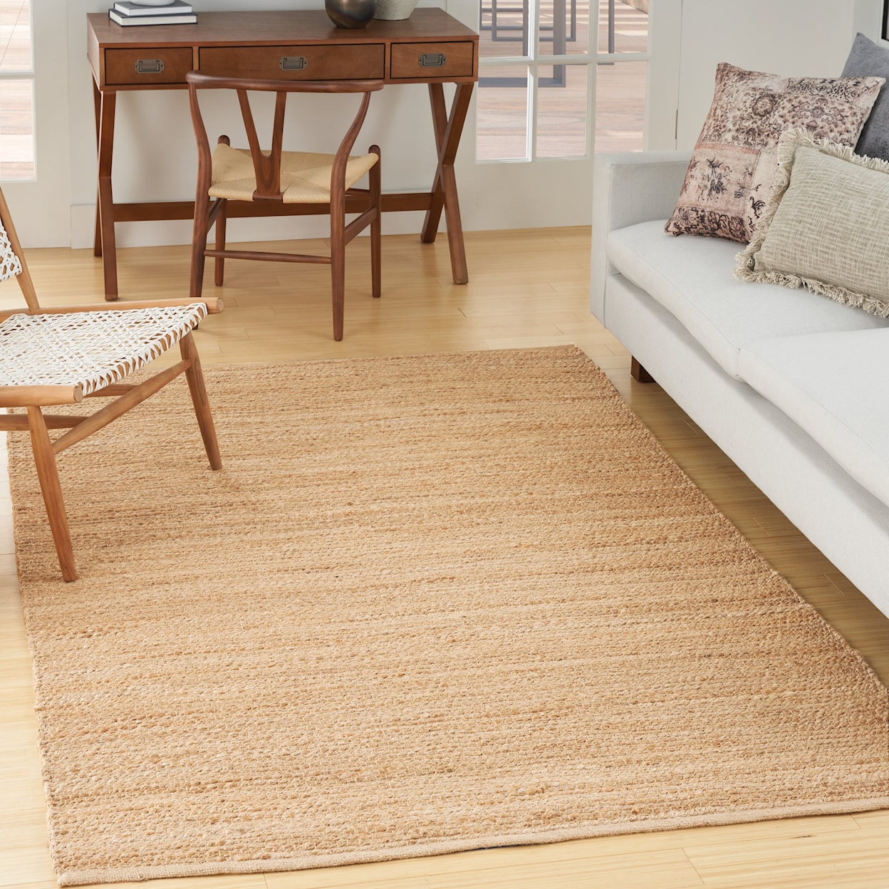 Nourison Natural Jute 5' x 7'  Rug