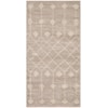 Nourison Grafix 2' x 4' Beige Bohemian Rug