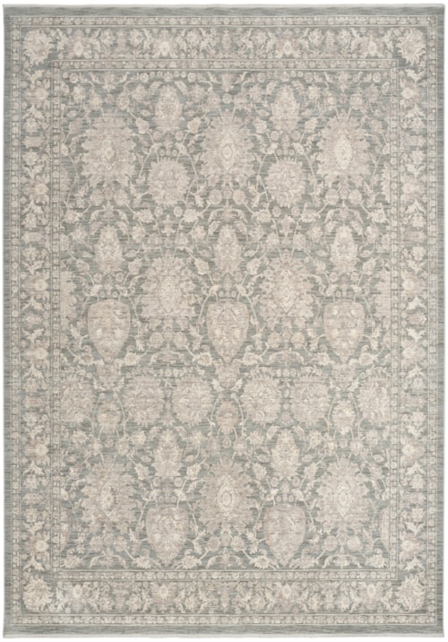 3'11" X 5'11" Sage Ivory Rectangle Rug