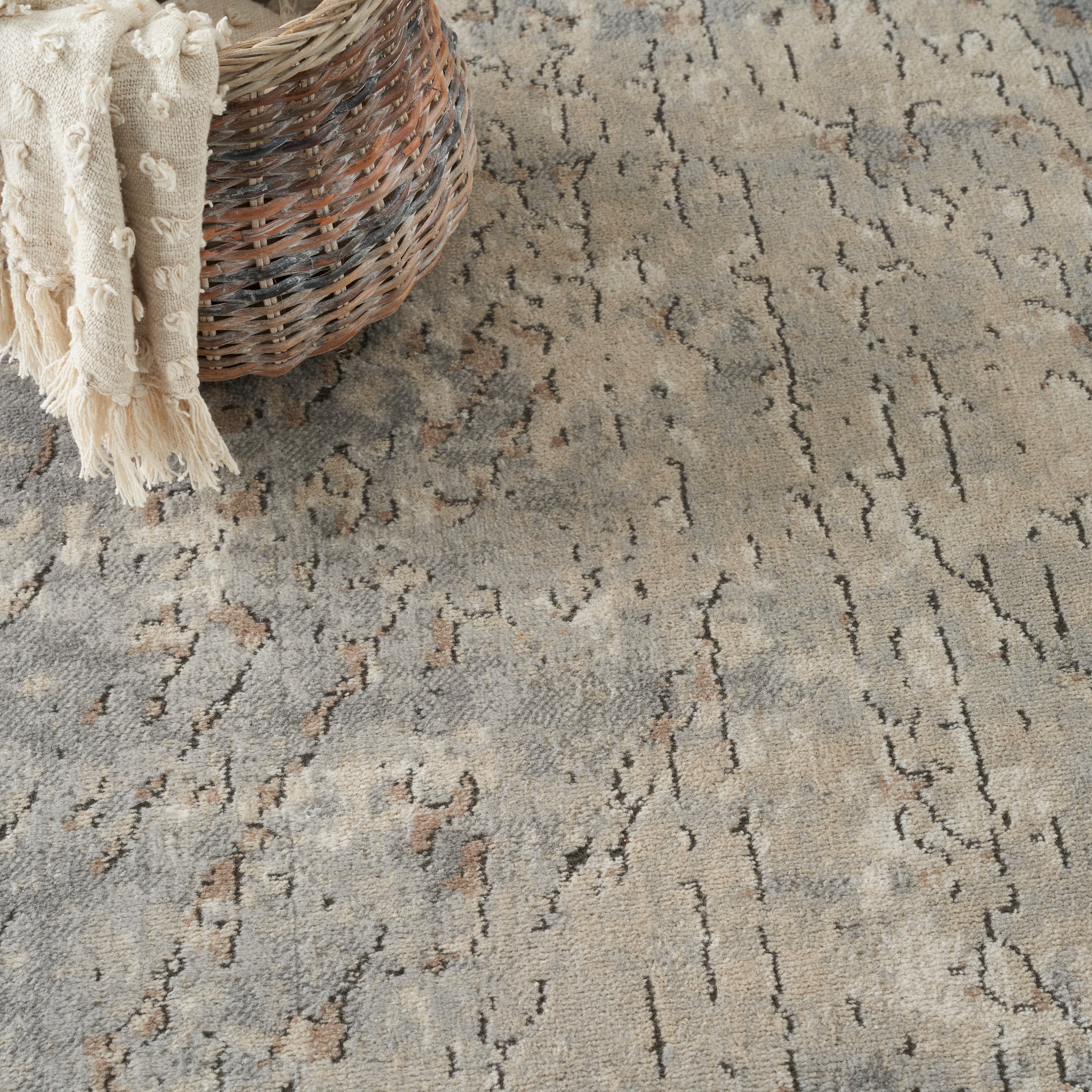 Nourison Quarry 7'10" Round  Rug