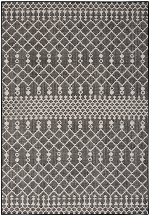 5' x 7' Black Rug