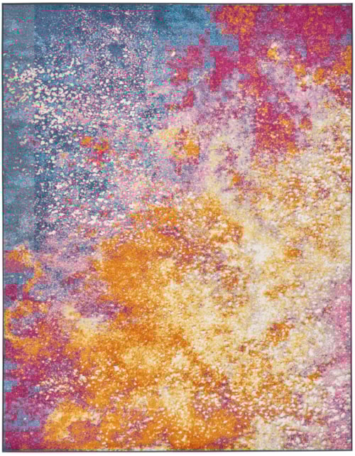 6' x 9' Sunburst Rectangle Rug